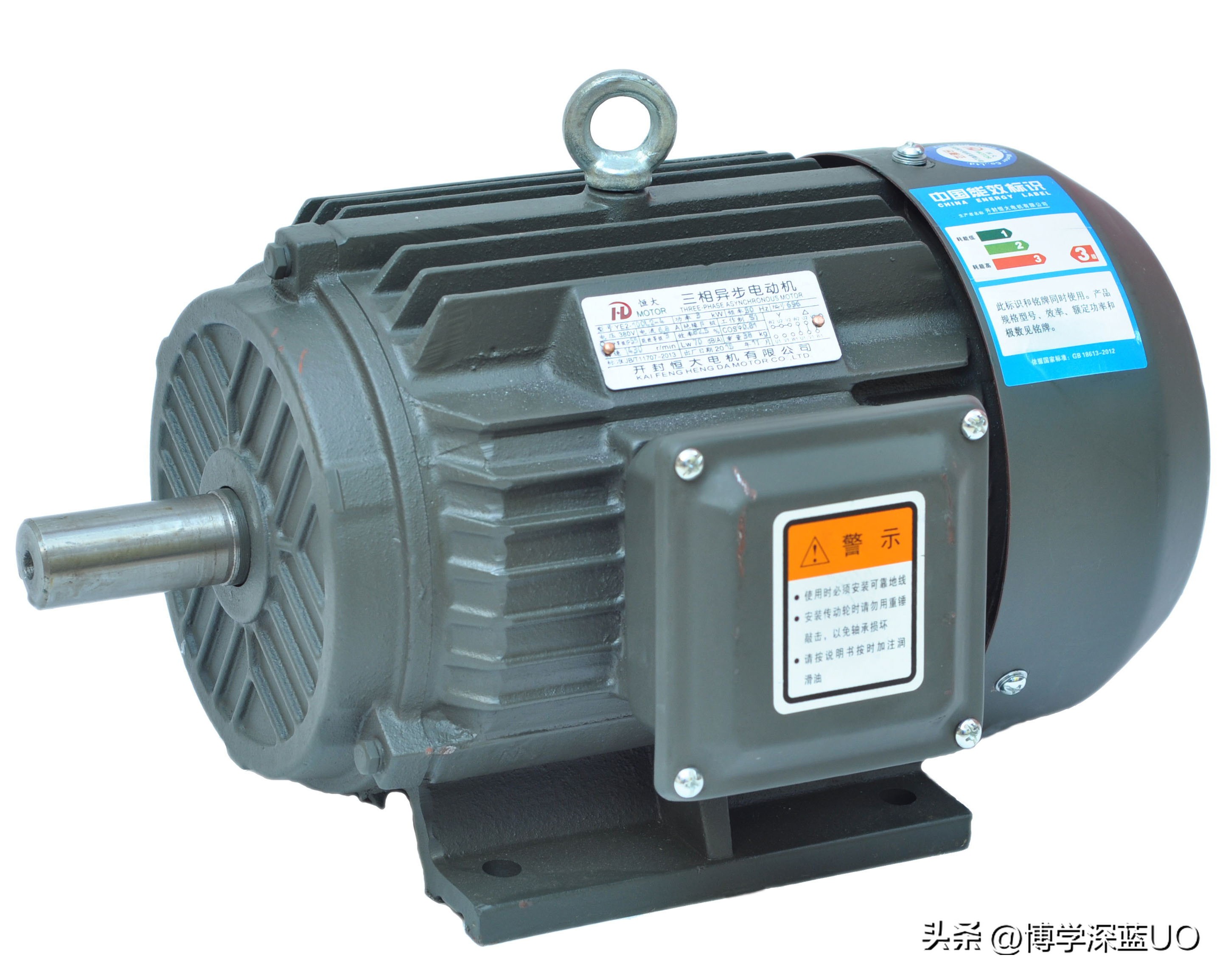三相异步电动机的铭牌你能看懂多少？为什么同功率不同转速？