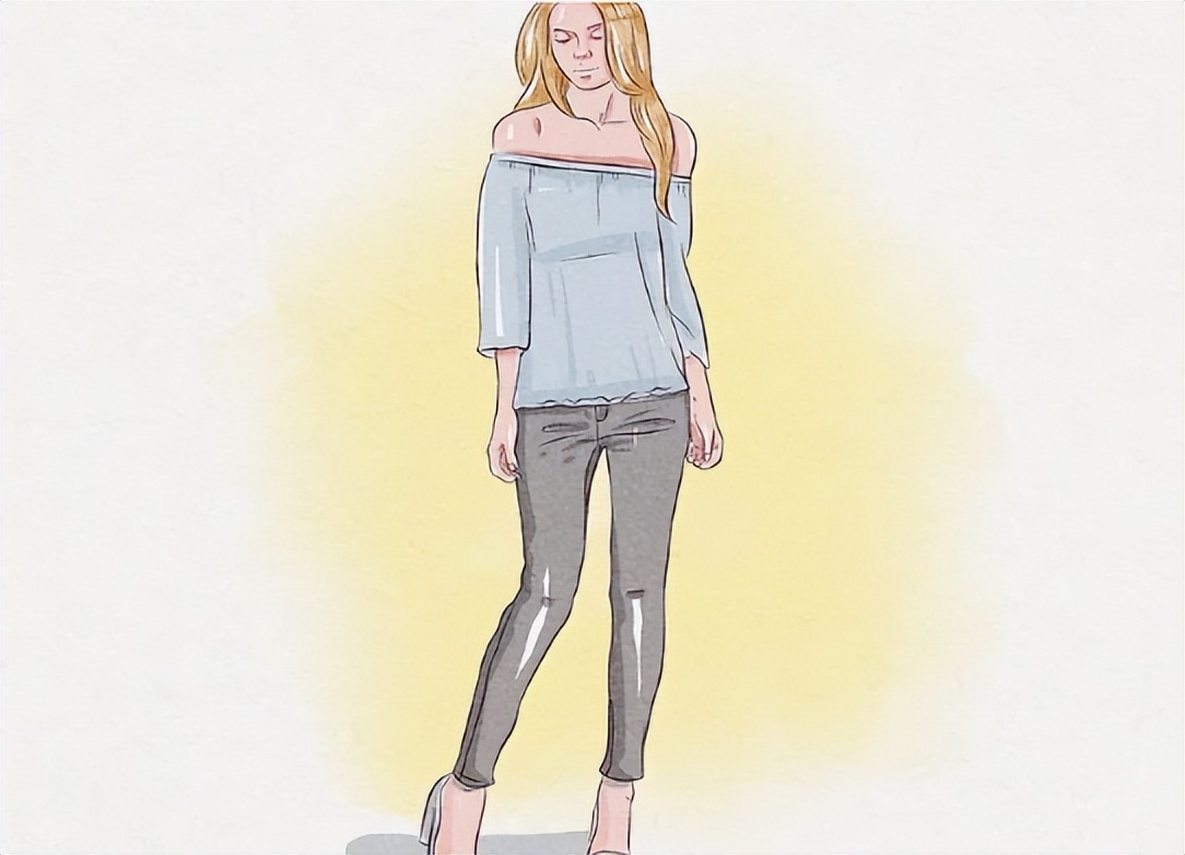 美人计露肩上衣,怎么穿露肩装不露肩带