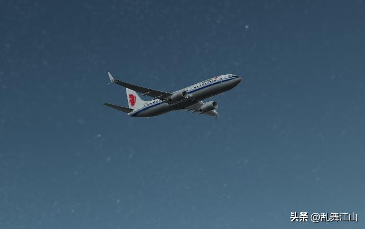 11月7日16点17分，一架从重庆飞往北京的飞机抵达河南新乡上空