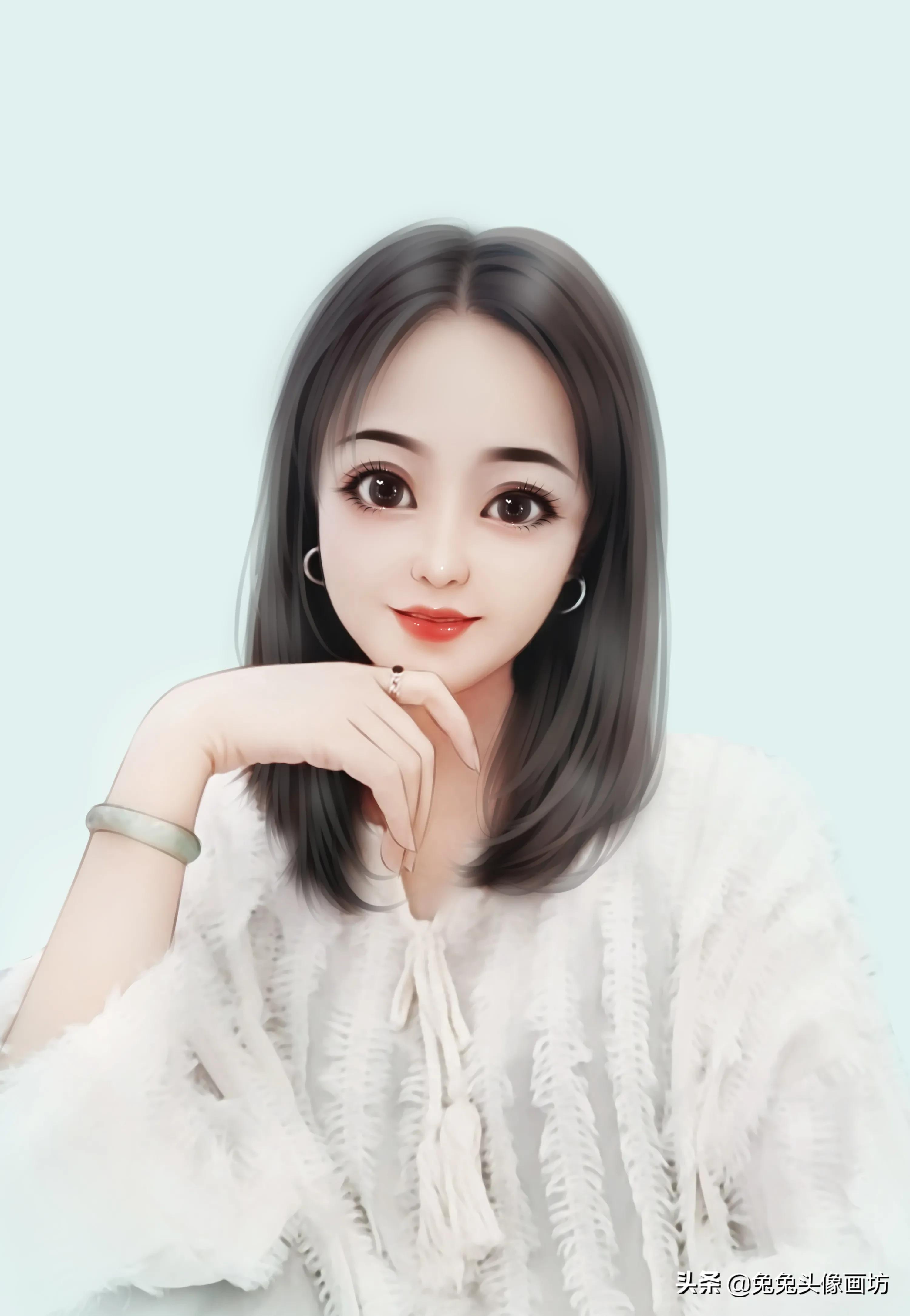 又好看又符合国家标准的漫画头像,最近特别流行的黑白漫画头像简单