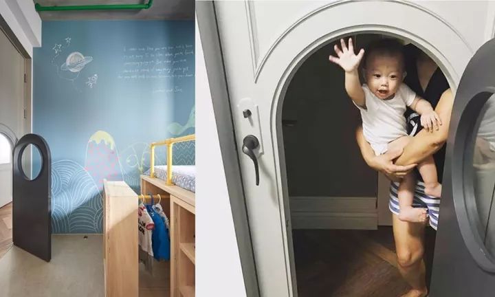 150平的家,给孩子塞下一个运动场