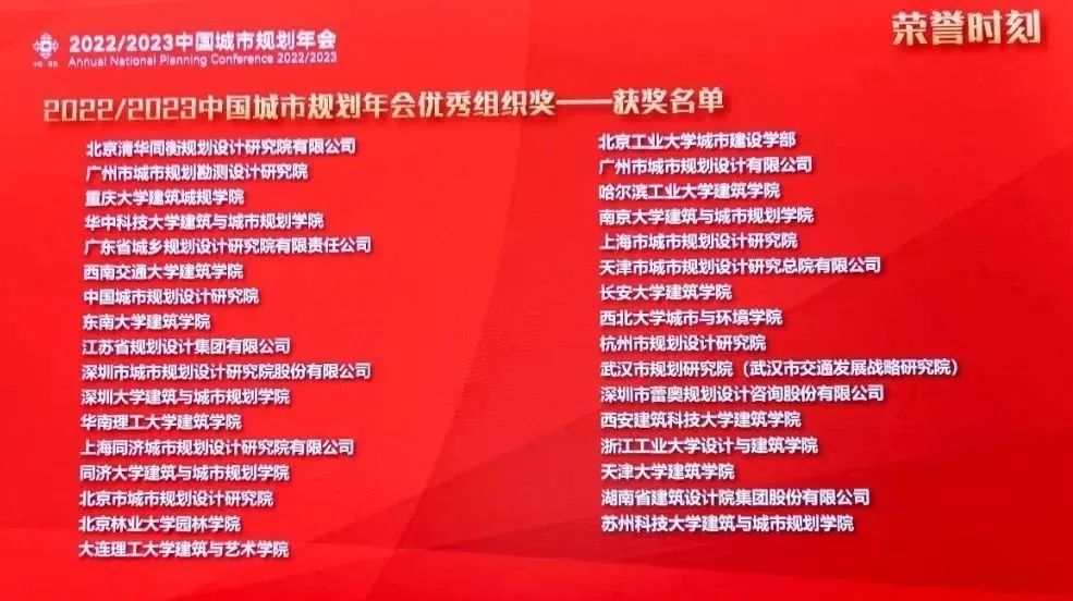 人民城市规划赋能|清华同衡积极参与2022/2023年中国城市规划年会