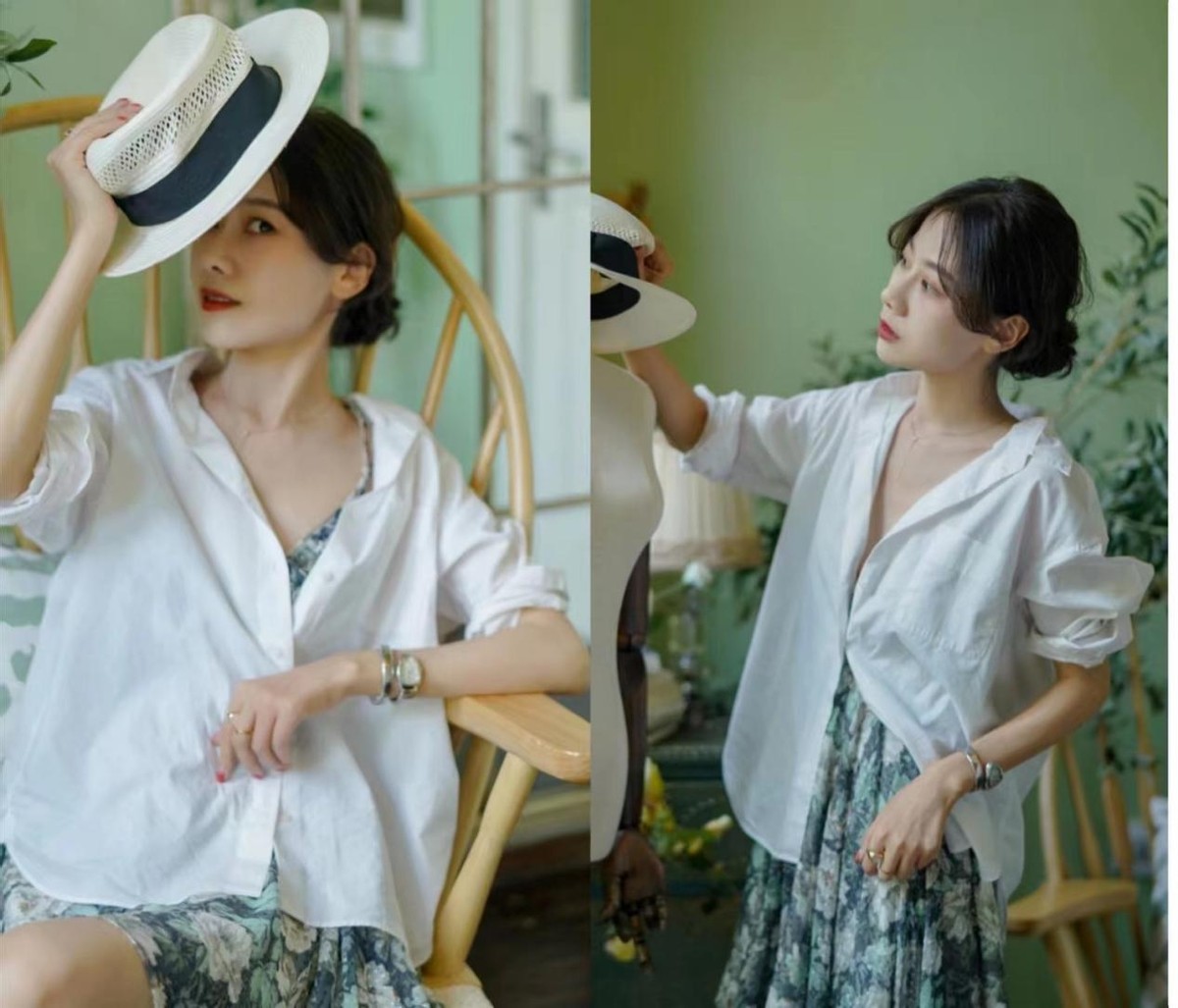 24岁女生冬天白衬衫搭配,女人过了二十岁就不要穿得太年轻