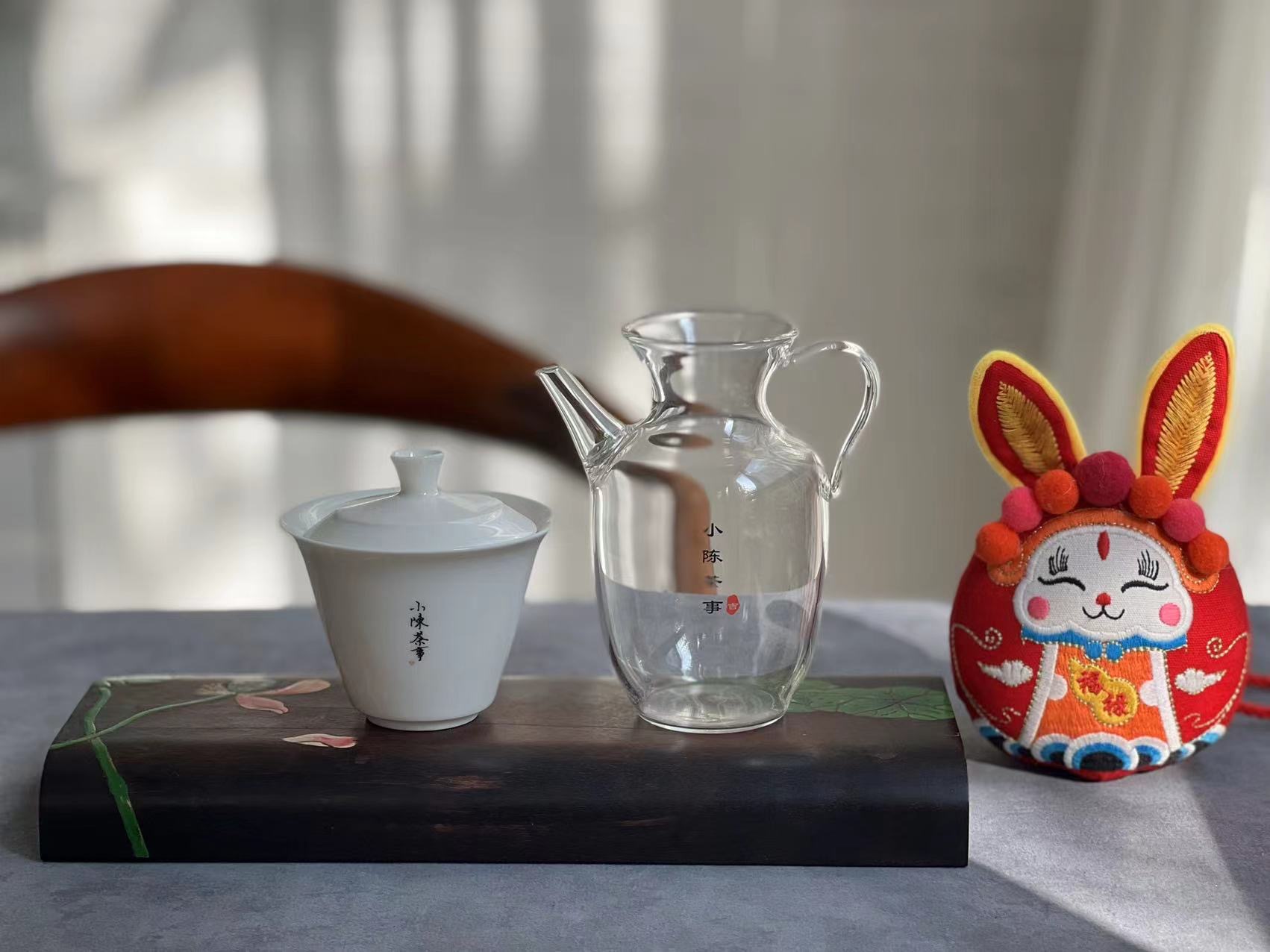 盖碗公道杯茶杯套装,泡茶盖碗公道杯套装