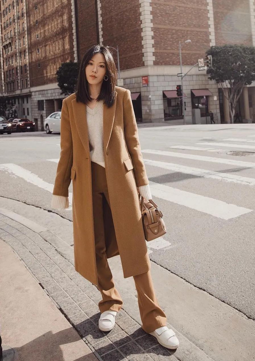 收藏大衣的方法和技巧,大衣穿搭150显高显气质