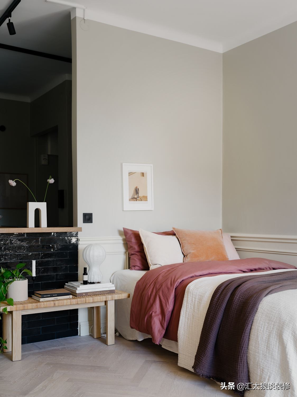 第一眼就被惊艳了,极简精致小公寓