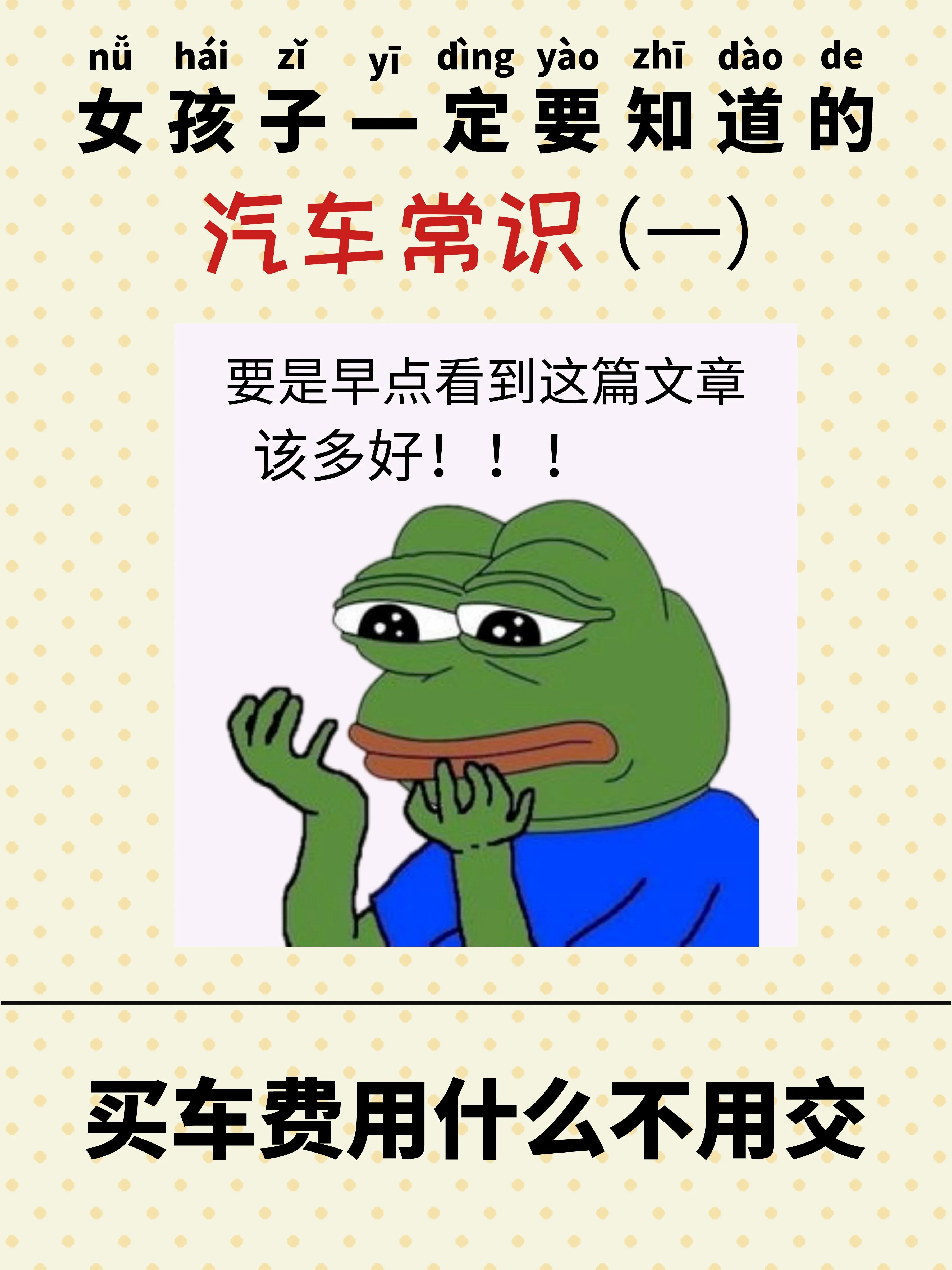 买车哪些费用可以不必交,买车哪些必要花费不用交