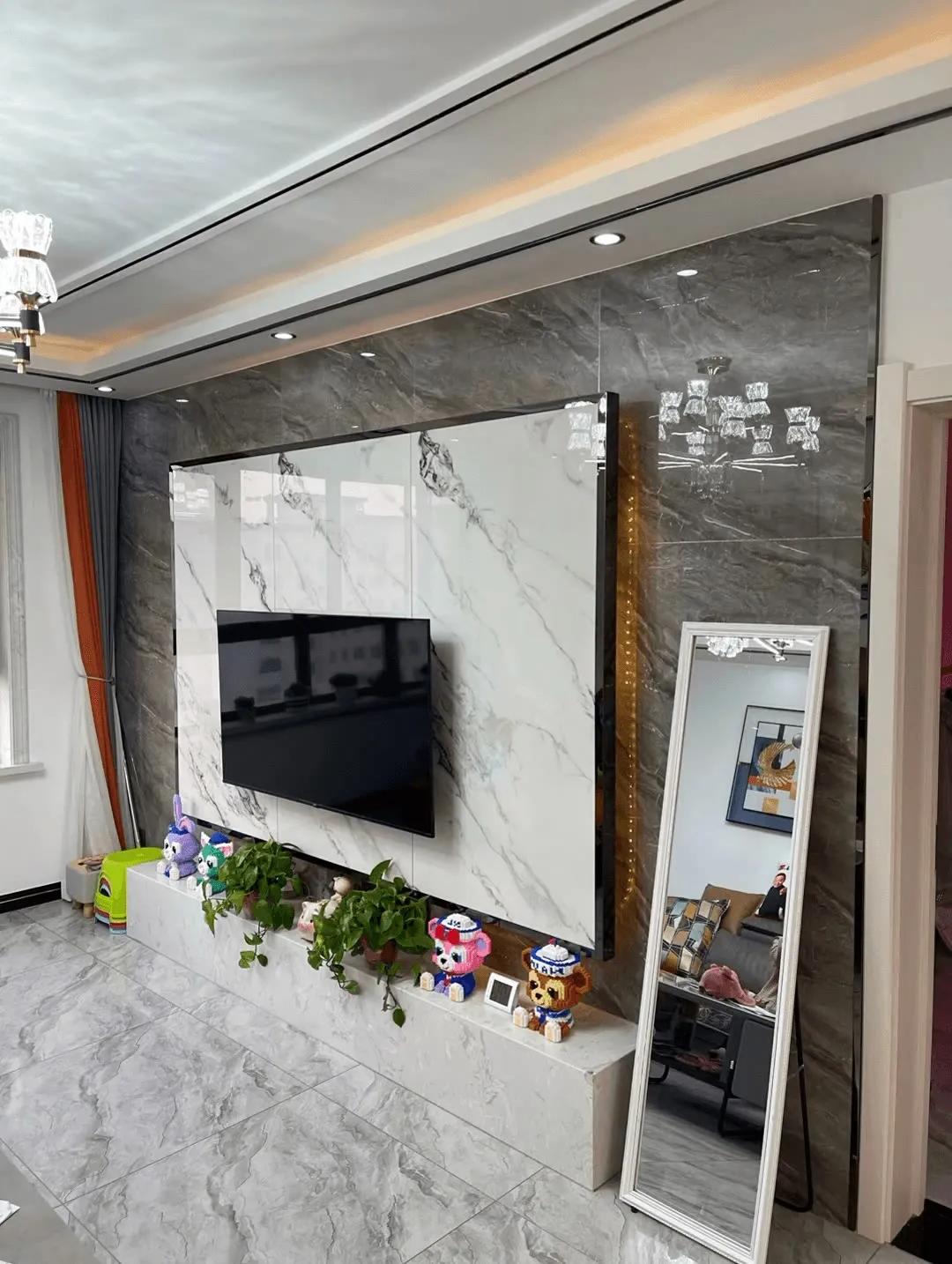 沙发背景墙简单大方好看,30款最新背景墙设计