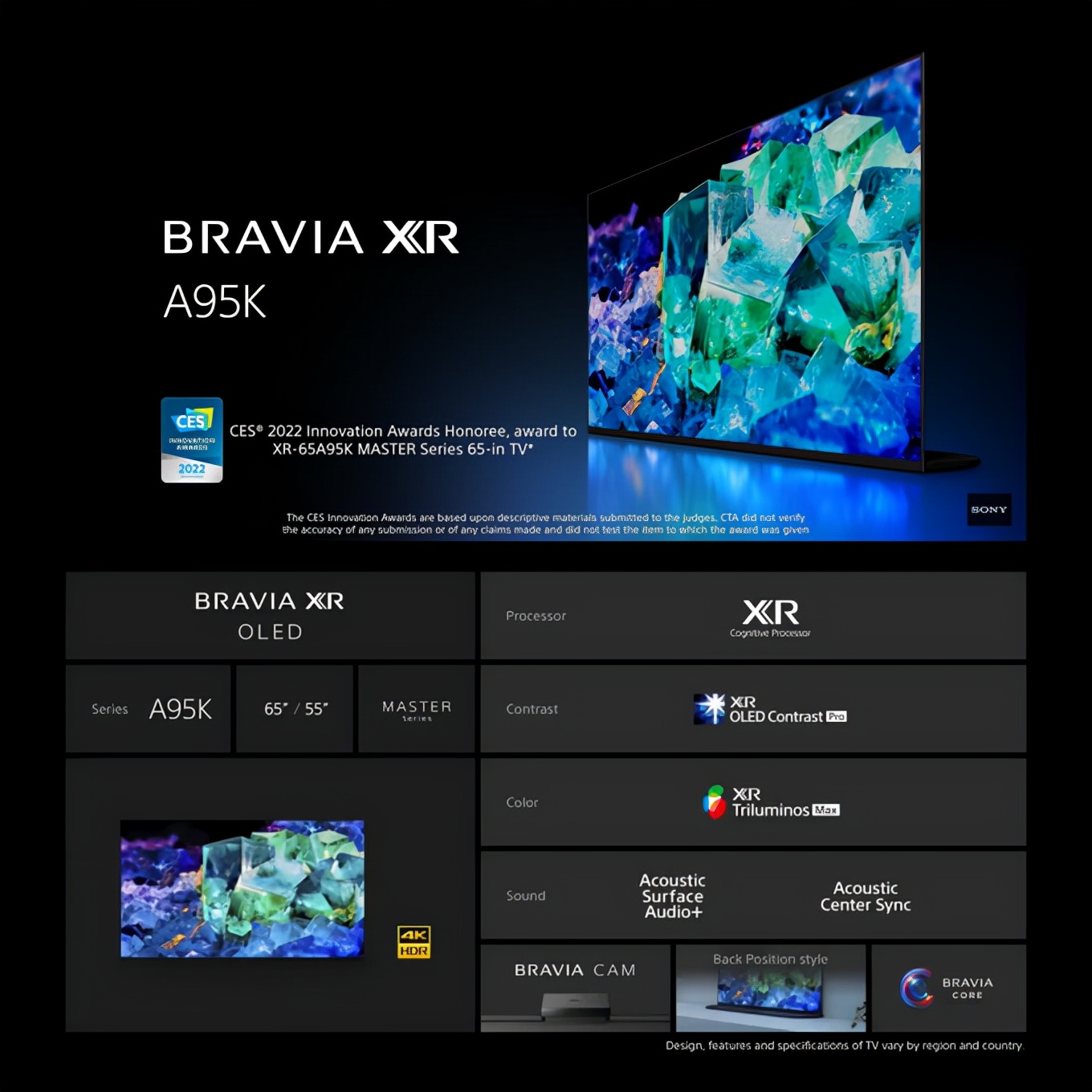 2022最值得购买的索尼电视机,索尼2022新款电视x95k