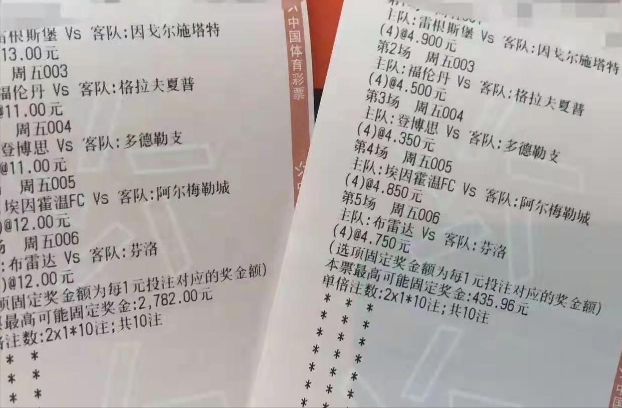 今日竞彩实单推荐:精选五场赛事高倍暴击比分进球数胜平负预测