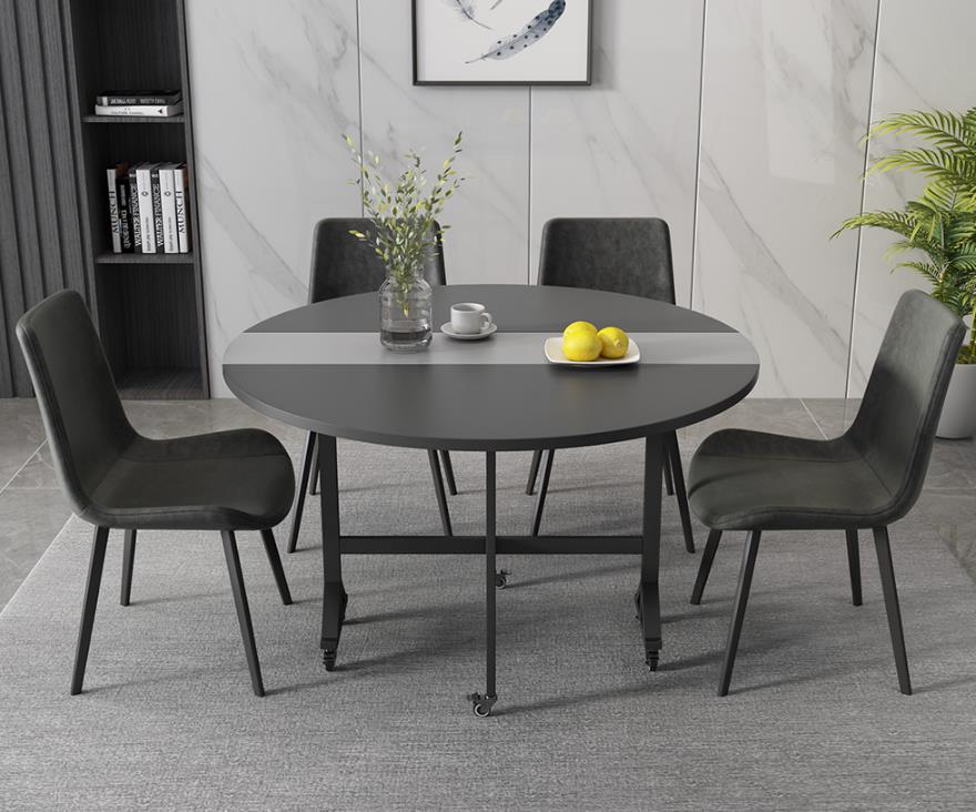 小户型折叠餐桌最新款实用,折叠6人餐桌小户型网红款