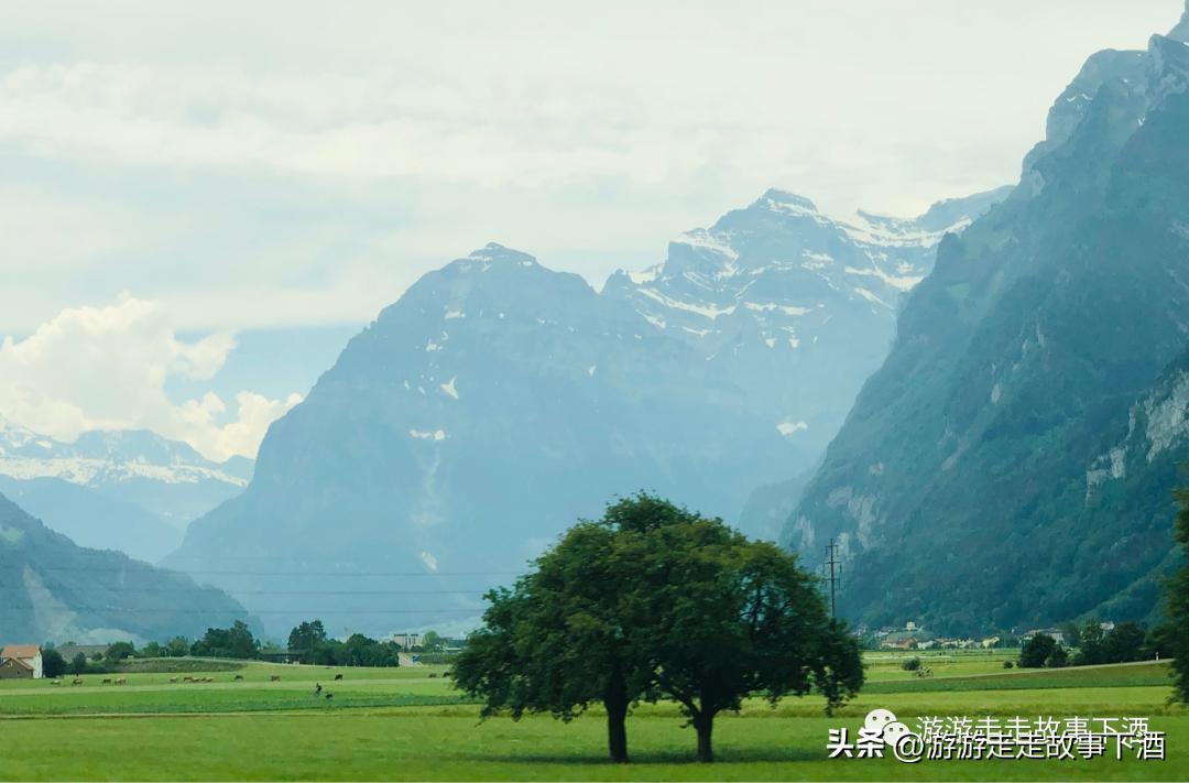 欧洲瑞士旅游线路,卢塞恩金色山口观光火车