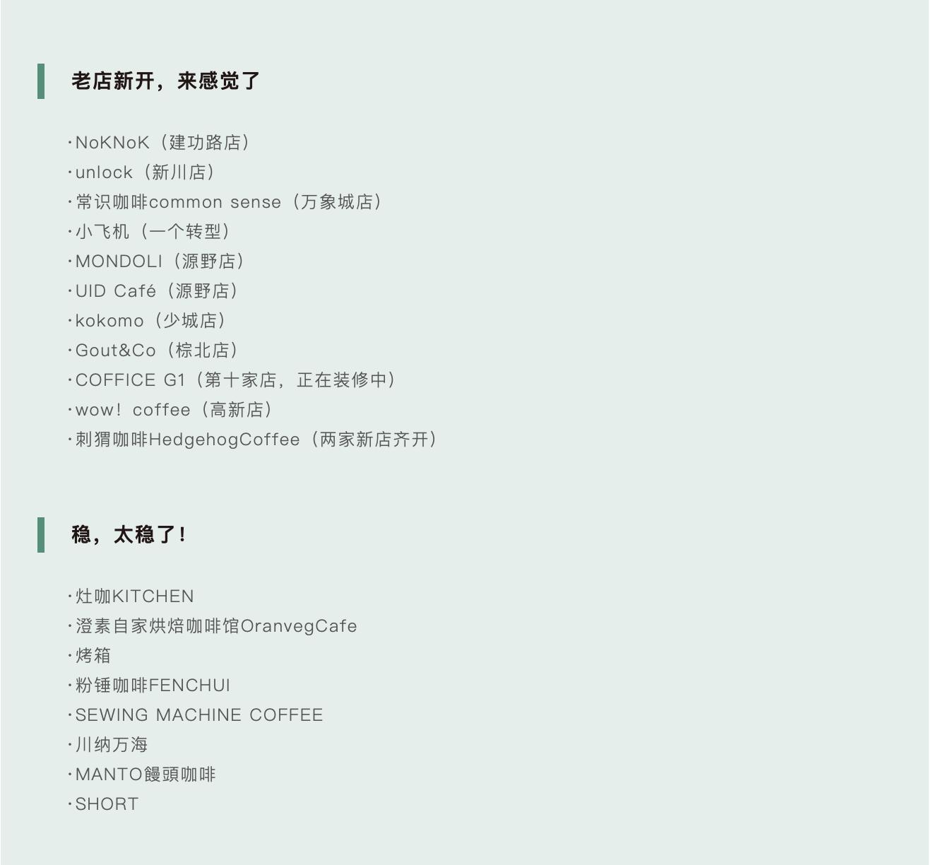 成都咖啡地址,成都精品咖啡地图