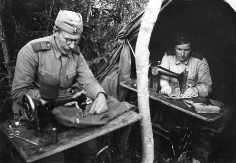 苏联女狙击手,二战时期女英雄老照片