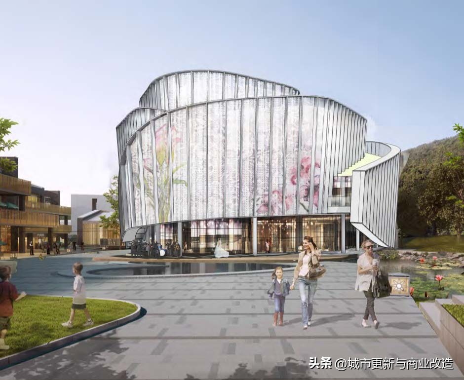 商业街区建筑设计平面图,商业街建筑设计手绘图