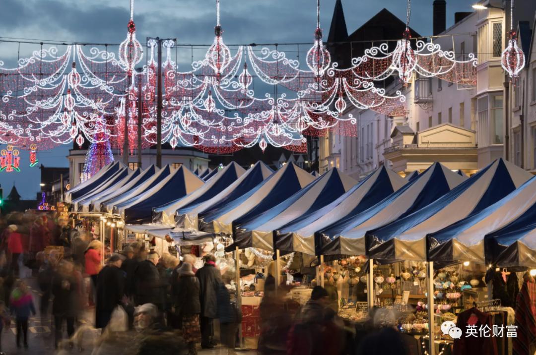 在英国圣诞节一定要打卡的地方,圣诞市集英国