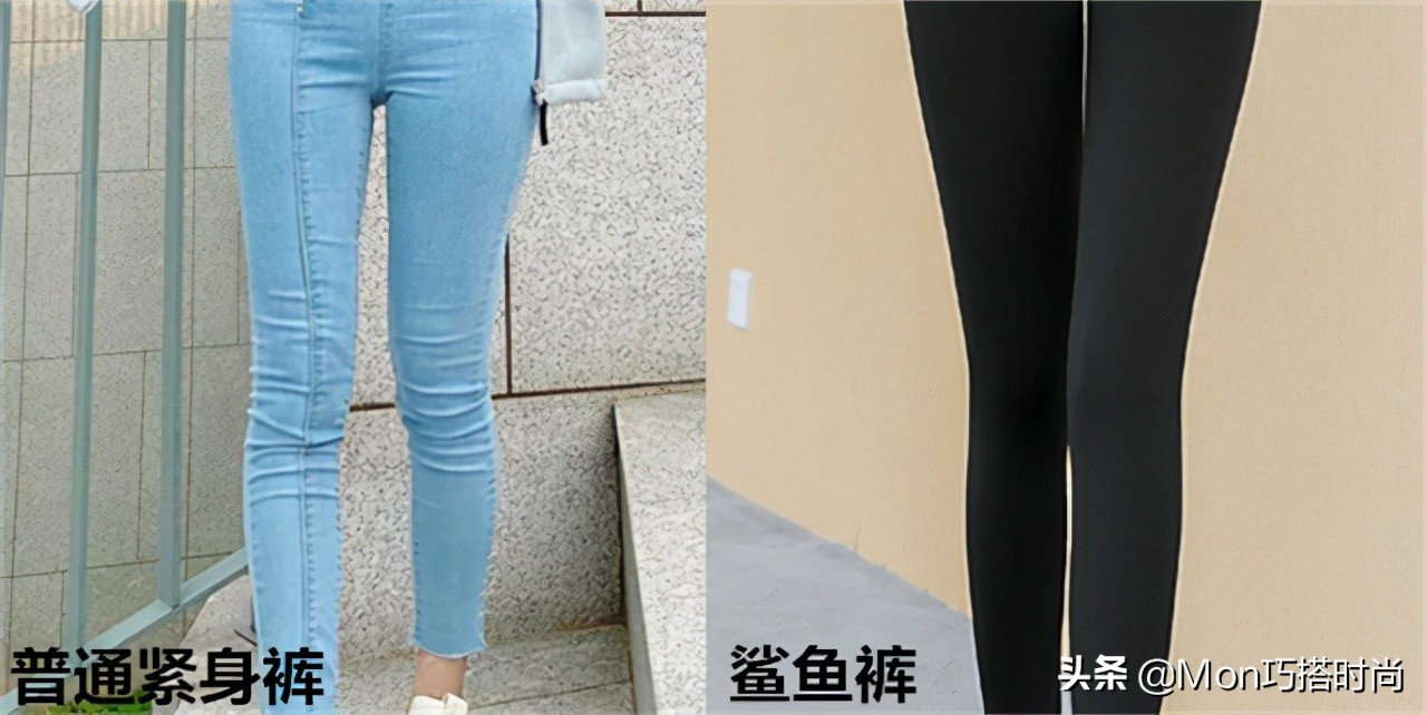 可以修饰腿型的鲨鱼裤,不臃肿不显胖的鲨鱼裤