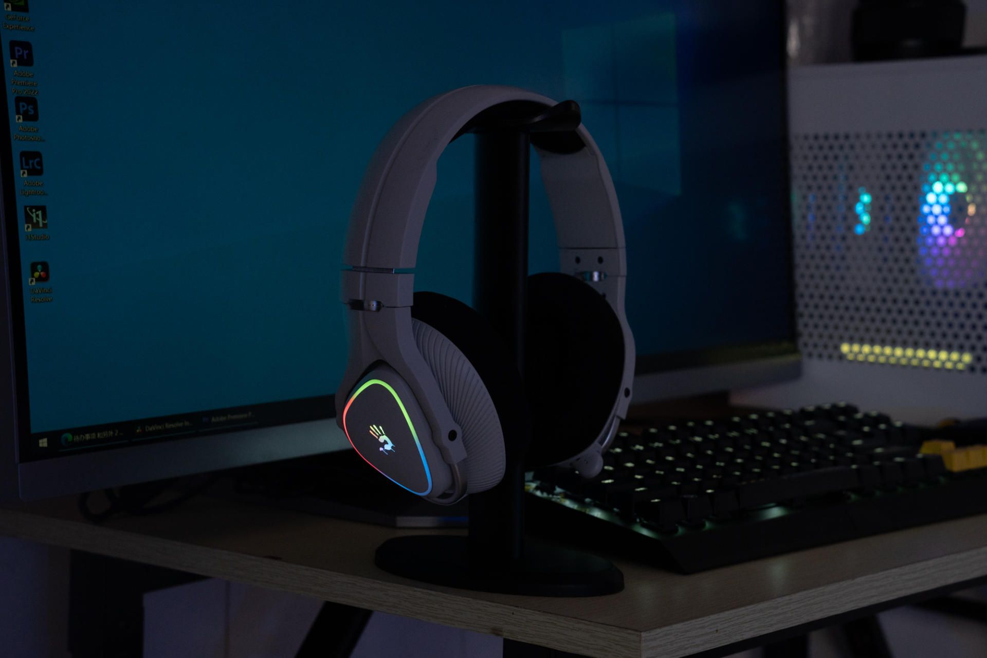 双飞燕游戏外设耳机g220,双飞燕头戴式耳机