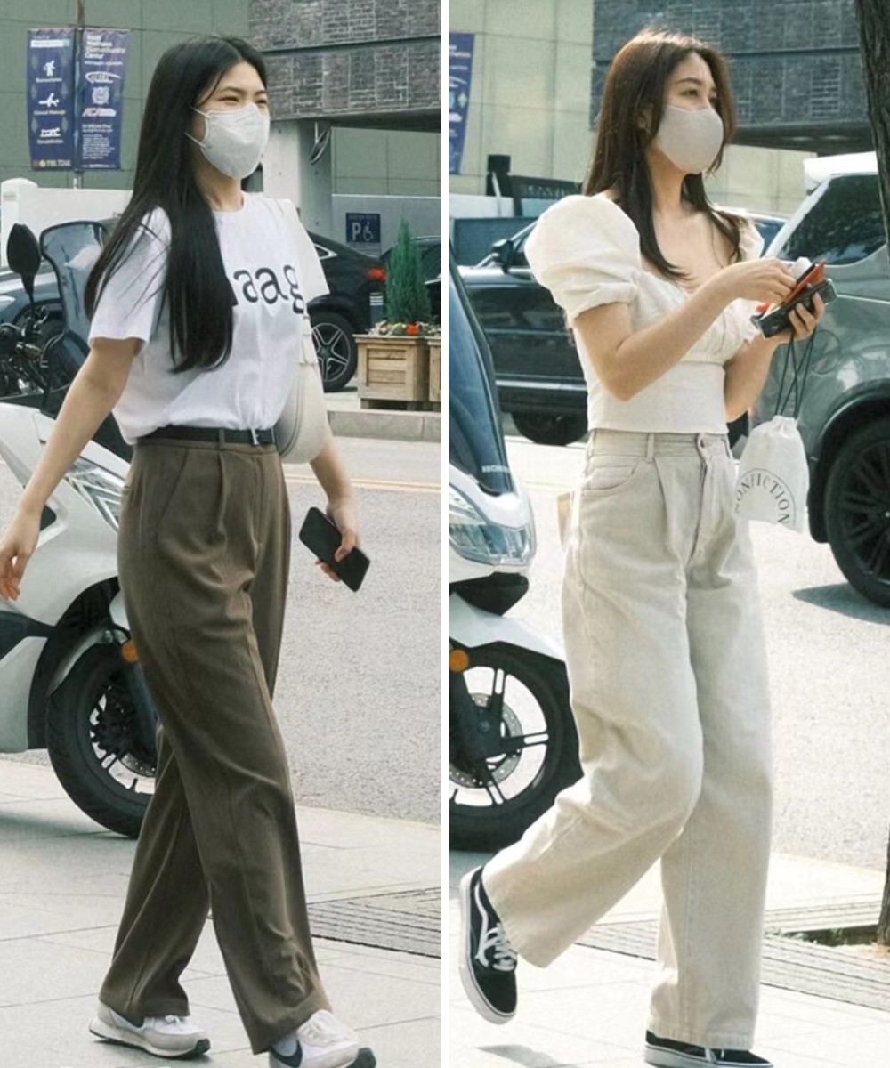 韩国穿搭春季搭配,夏季韩版高级感穿搭