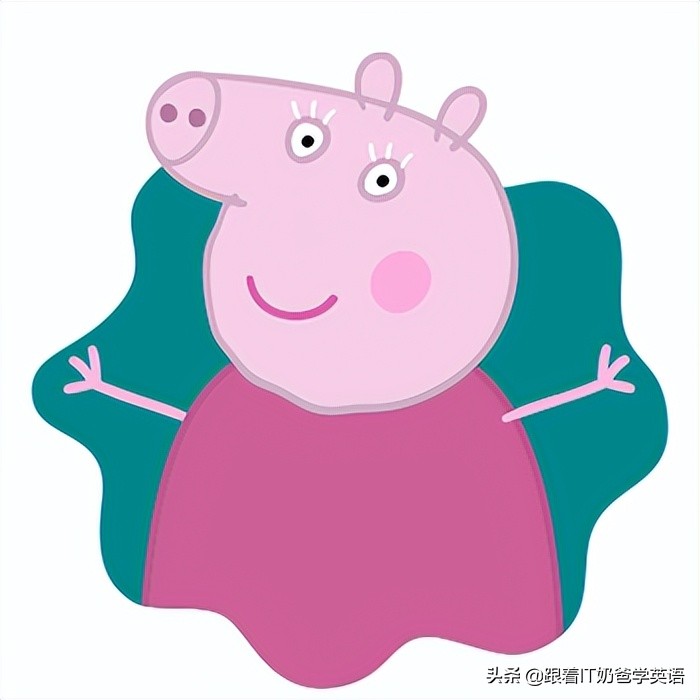 零基础学英语看小猪佩奇,英语学习小猪佩奇真人角色扮演