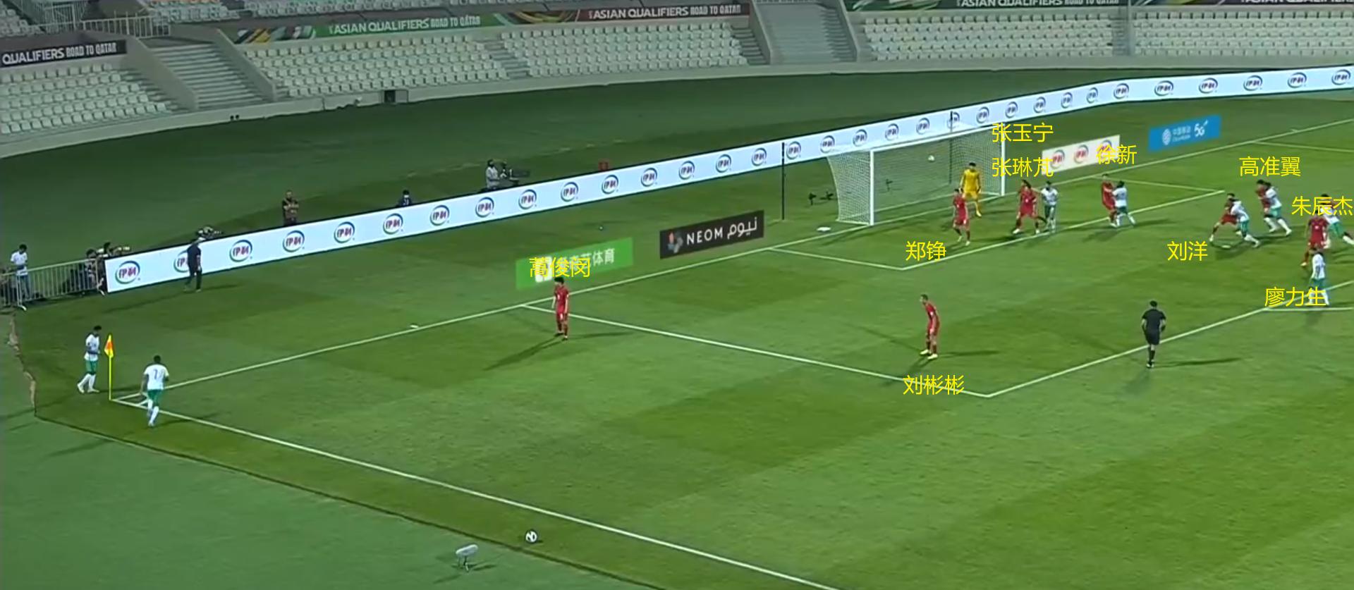 颜骏凌谈国足亚洲水平,颜骏凌角球出击集锦