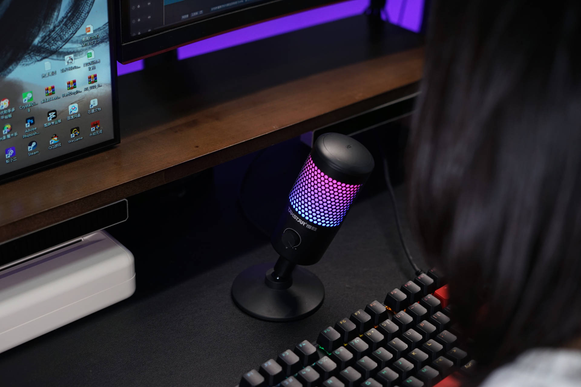 麦克风得胜sm-18,得胜gx1麦克风直播唱歌如何