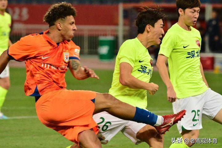 三人失去位置！刘国宝两场六球，本场梅开二度，山东泰山喜上眉梢