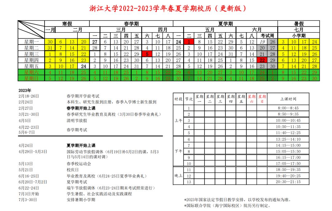 浙江的大学放假时间2022暑假通知,浙江小学暑假放假时间