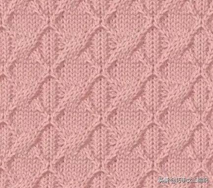 推荐一款精致又实用的毛衣,几款漂亮的棒针花样值得收藏