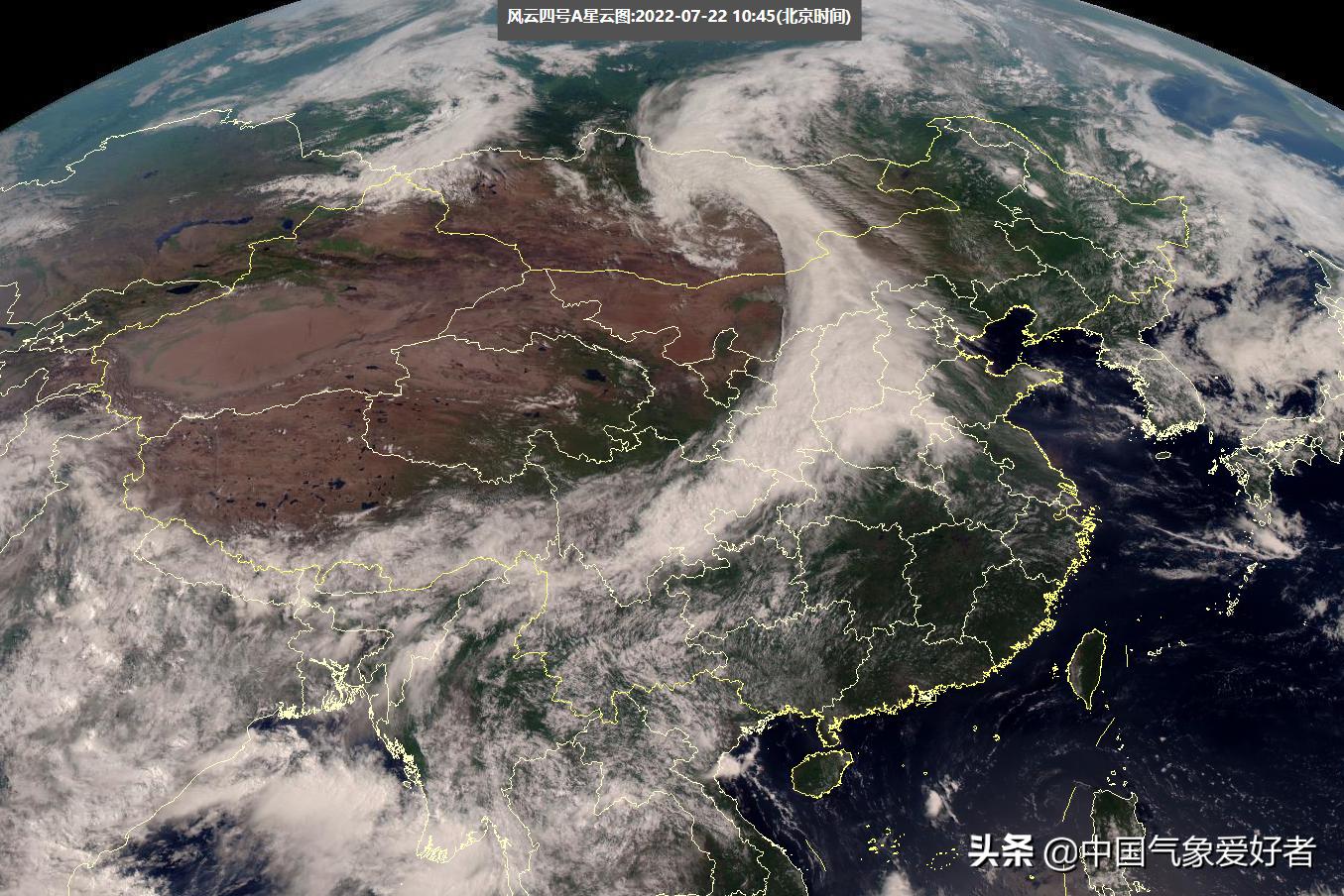 镰刀状冷云覆盖北方，大范围降雨确定影响7省，分析：总体是好事