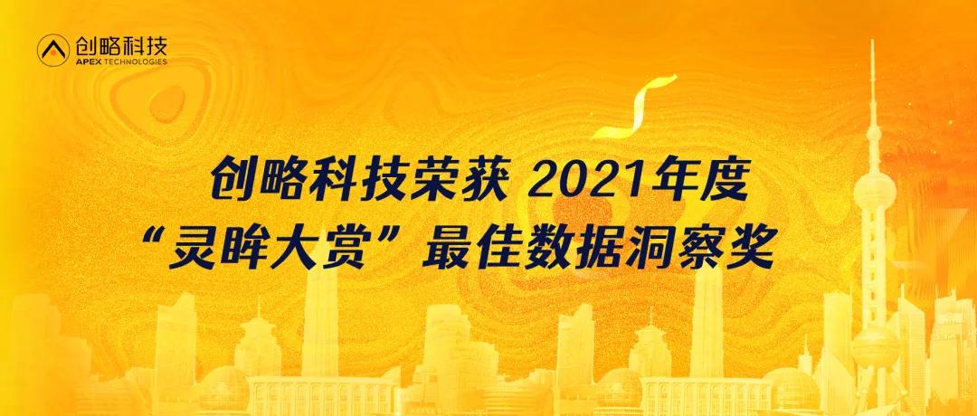 创造可量化数据价值，创略科技荣获“灵眸大赏”最佳数据洞察奖