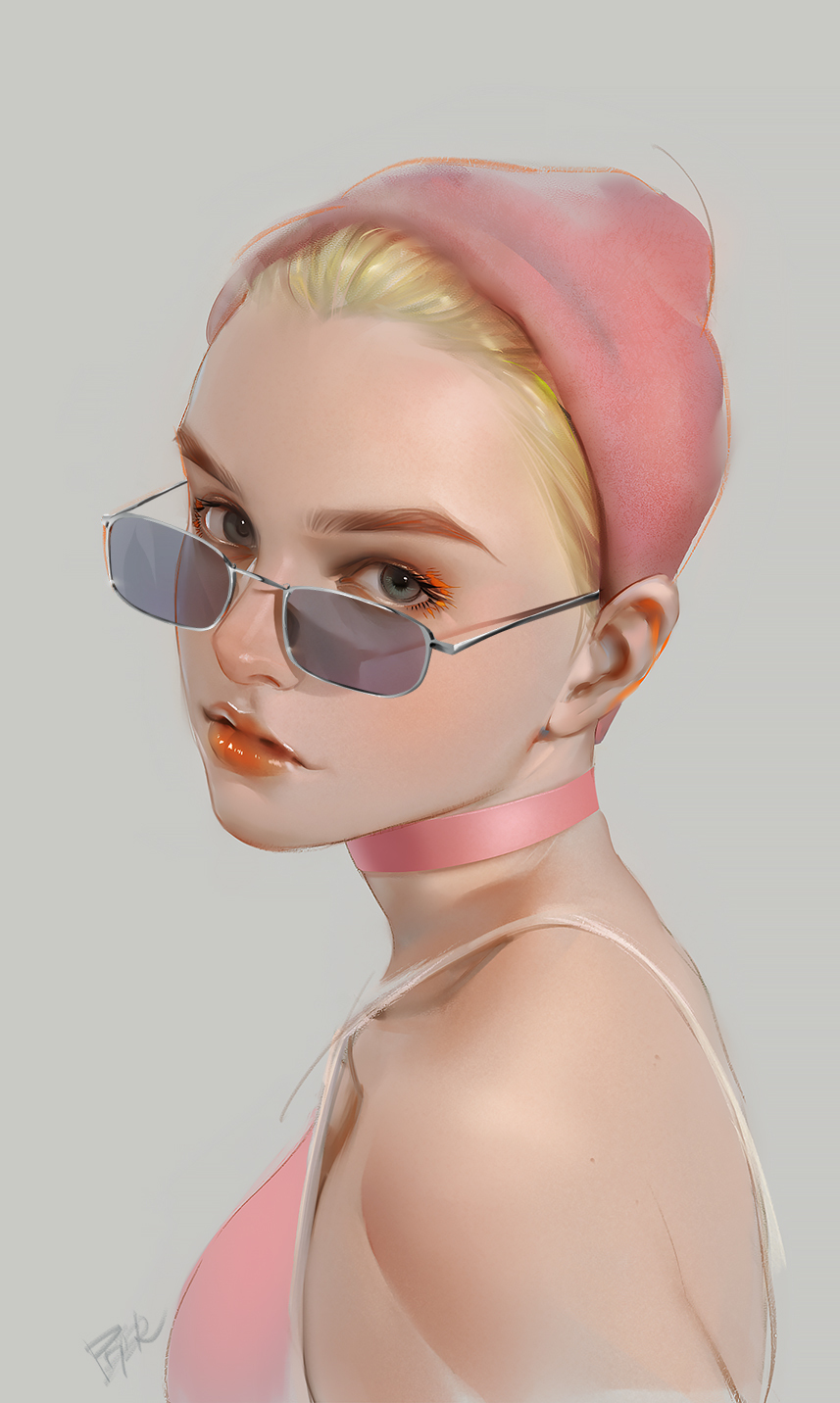 简单头像高级简约手绘清新意境,简洁个性头像手绘好看