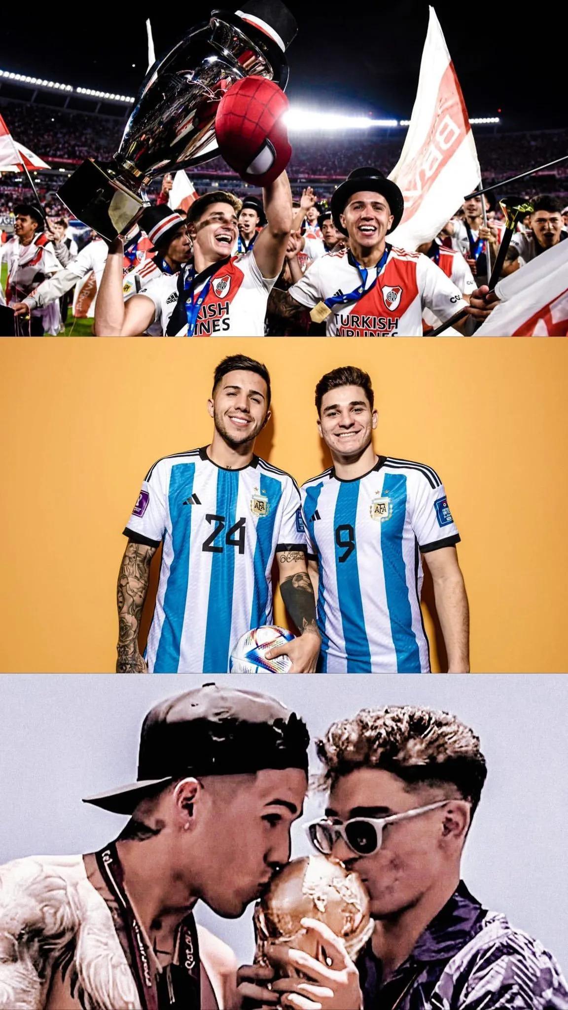 恩佐和阿尔瓦雷斯在河床青训比赛,河床蒙铁尔阿尔瓦雷斯恩佐