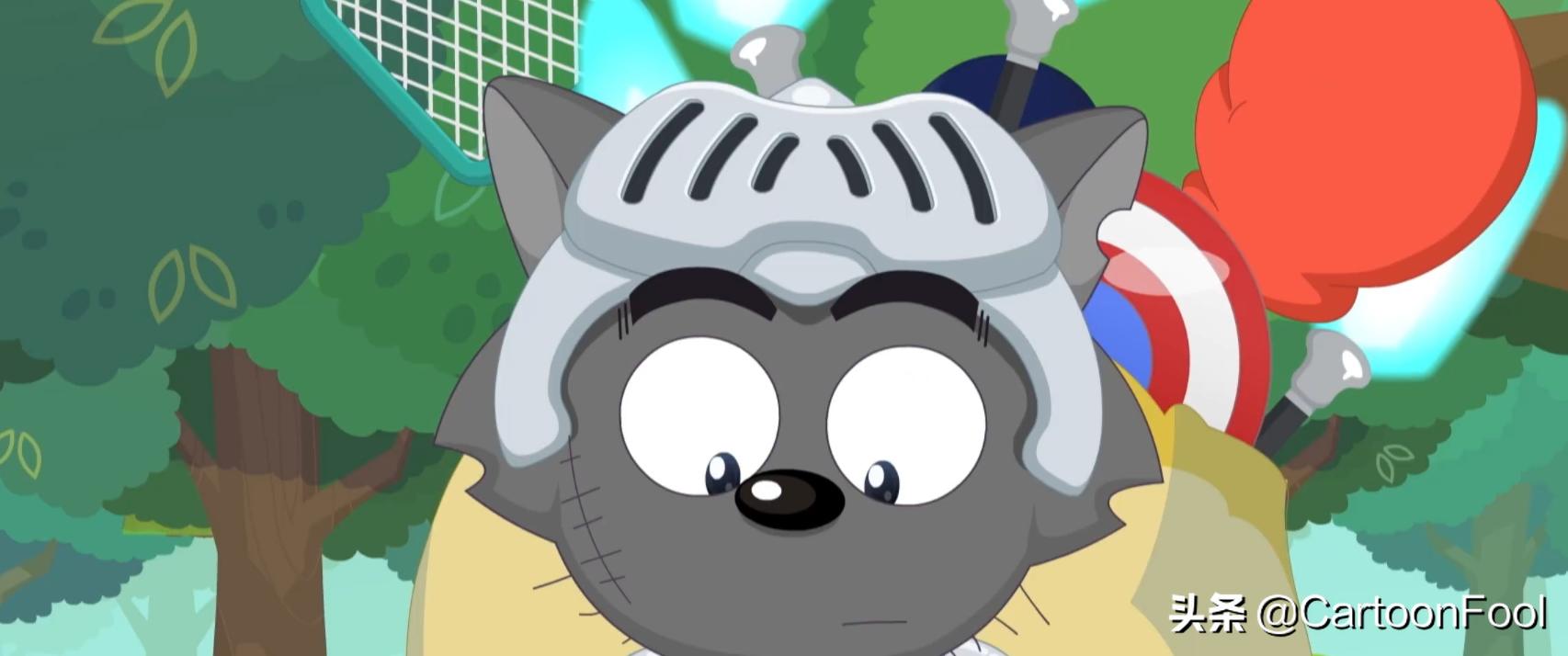 羊村守护者5奇妙大营救灰太狼,羊村守护者五灰太狼帅气瞬间