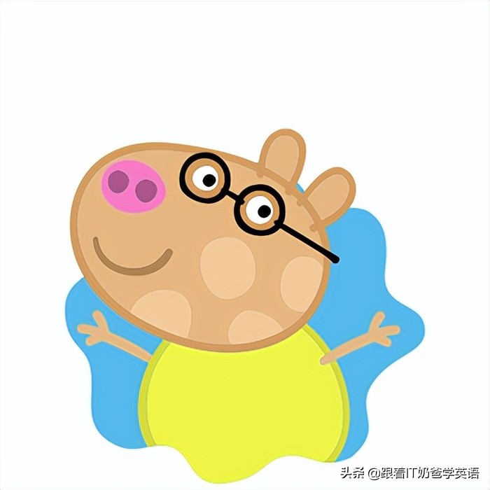 跟读小猪佩奇学英语,小猪佩奇学英语双语版