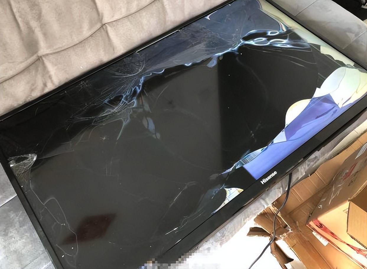 长虹电视屏幕碎裂了怎么处理,电视屏幕碎裂后还能干什么