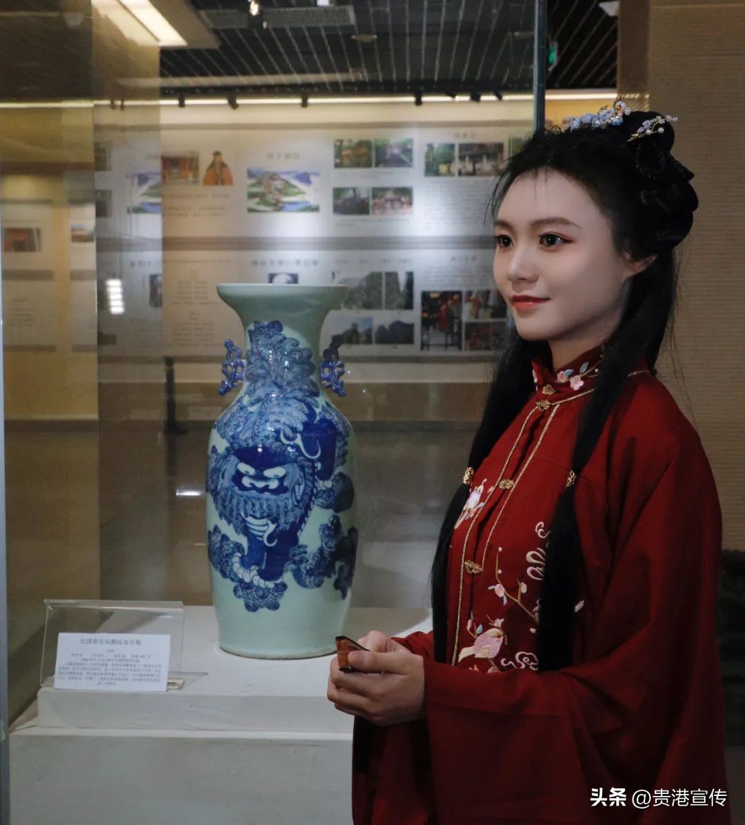 国潮贵港系列｜扮古妆，着汉服，换个方式逛贵港市博物馆~