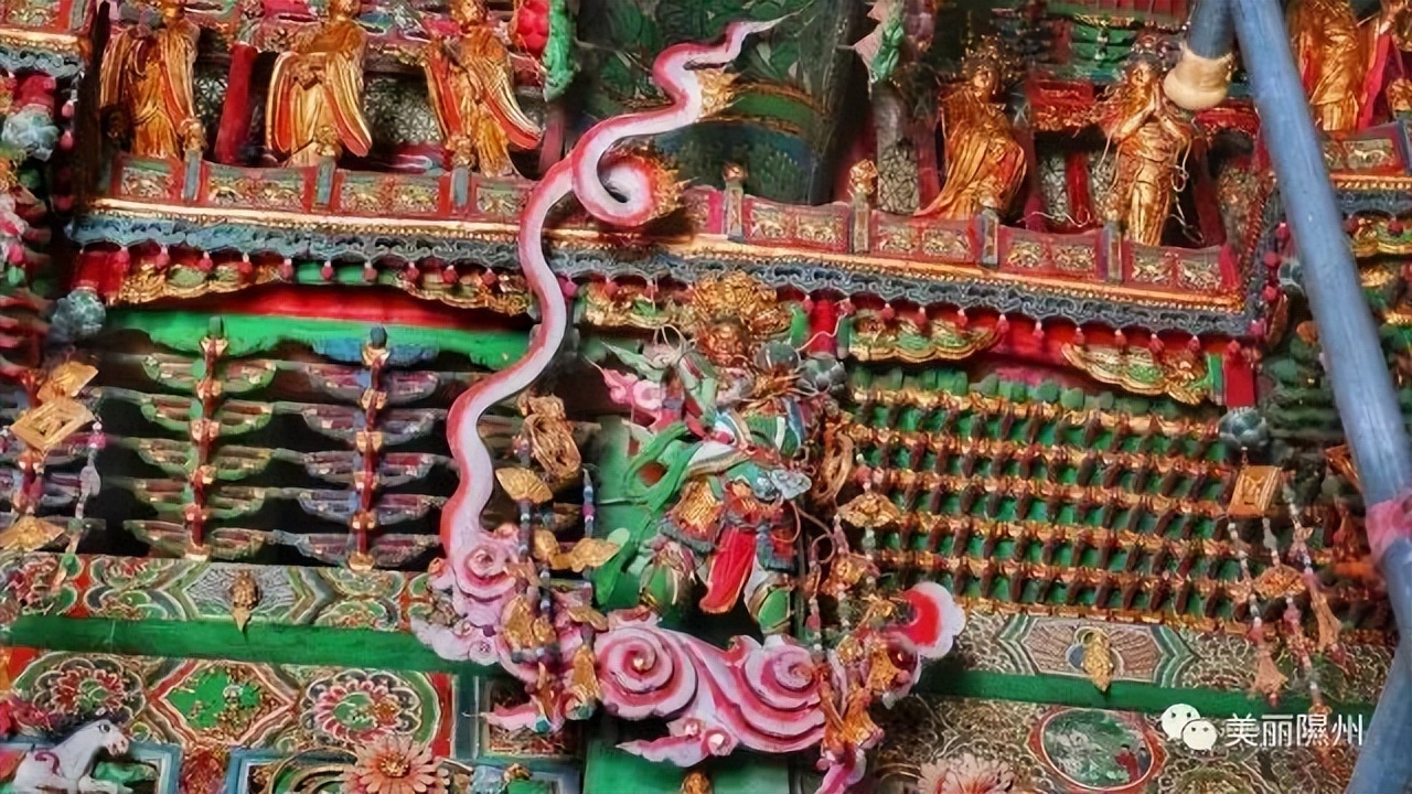 隰县小西天明代彩塑,隰县的小西天五百年的菩萨雕像