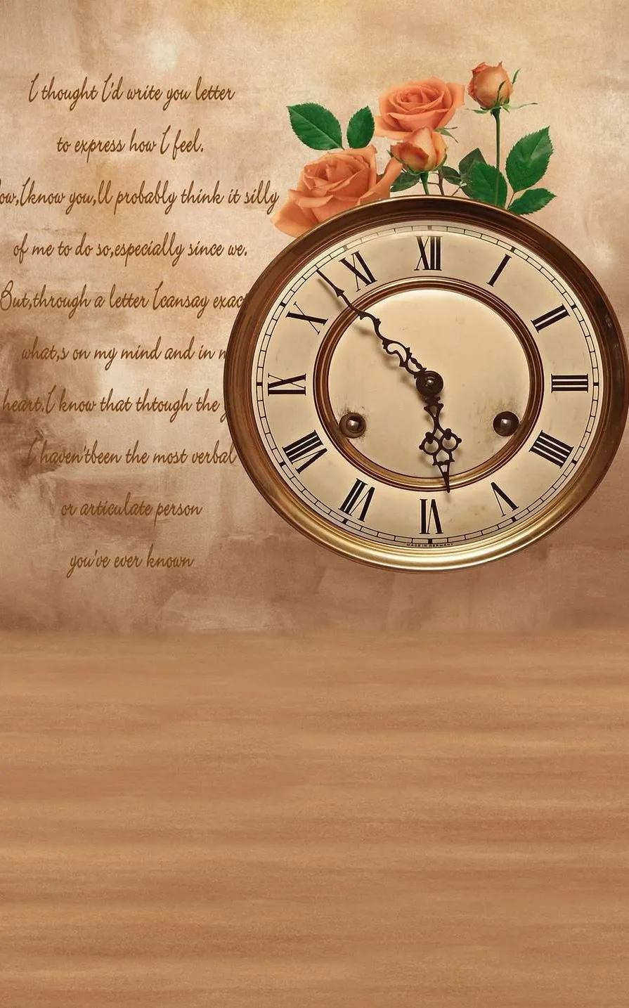 唯美景深壁纸,手机动态钟表壁纸