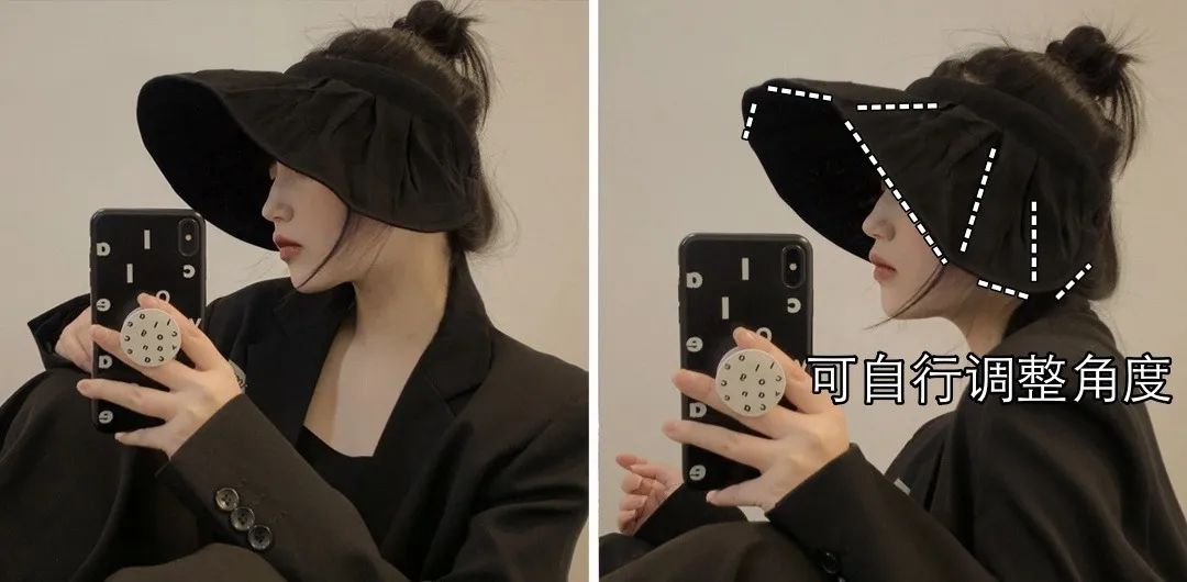 大头大脸适合的平价防晒帽子,既防晒又好看的帽子