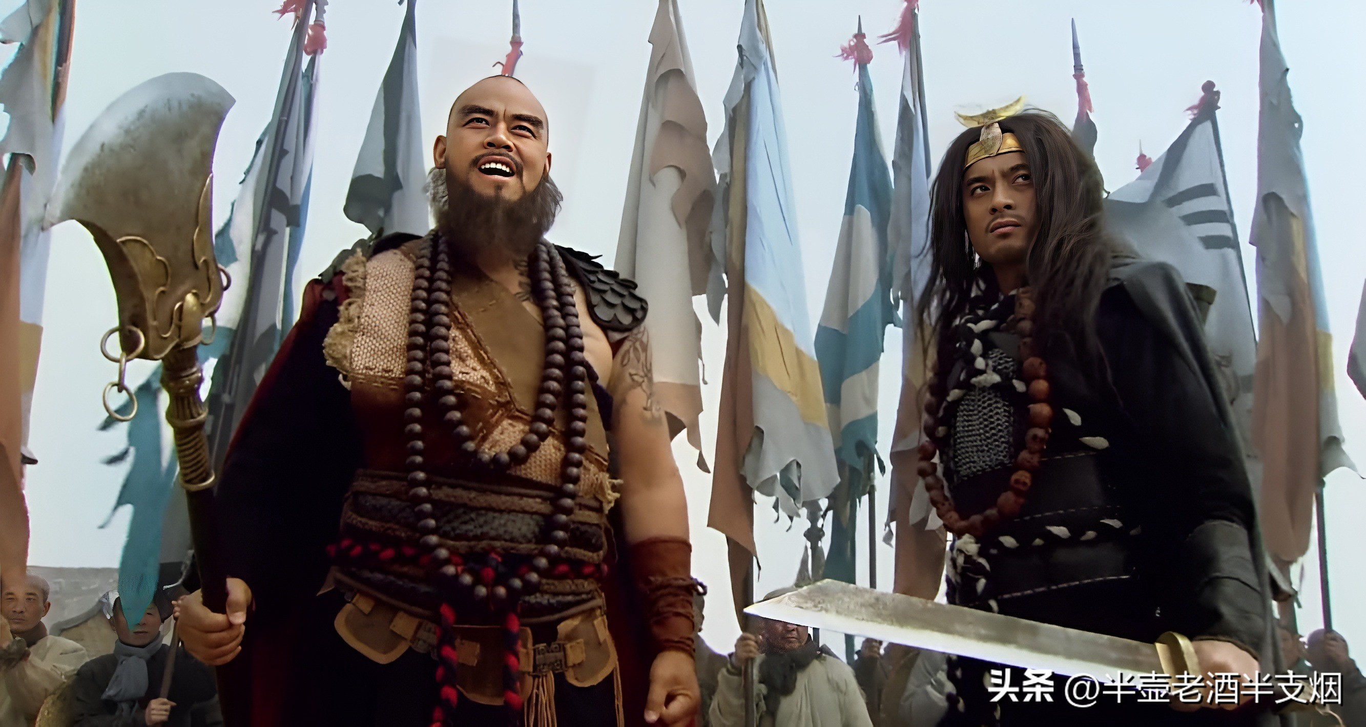 武松和鲁智深的性格对比分析,精忠岳飞宋江武松林冲