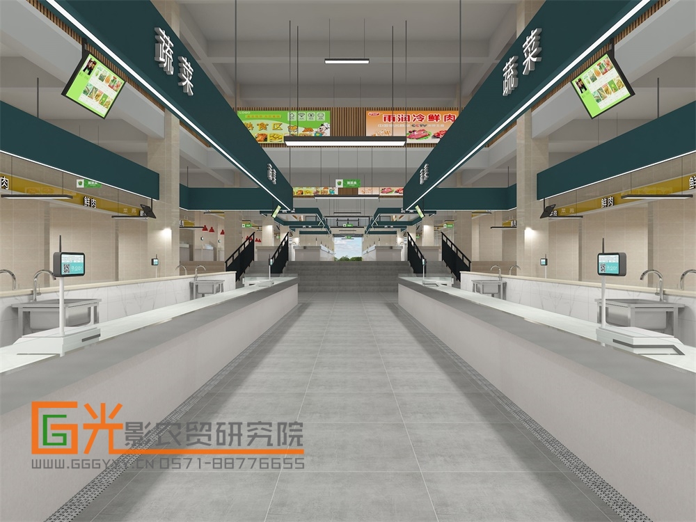 农贸市场设计规划的公司,乡镇农贸市场设计效果图