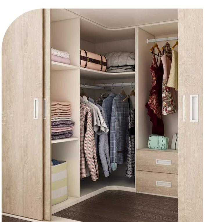 衣柜收纳整理盒简单又漂亮,超级实用衣柜设计