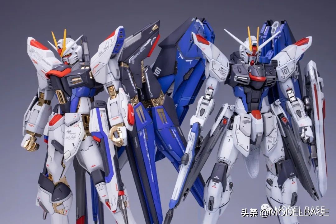 万代mg巴巴托斯喷涂场景重现,万代mgex强袭自由板件