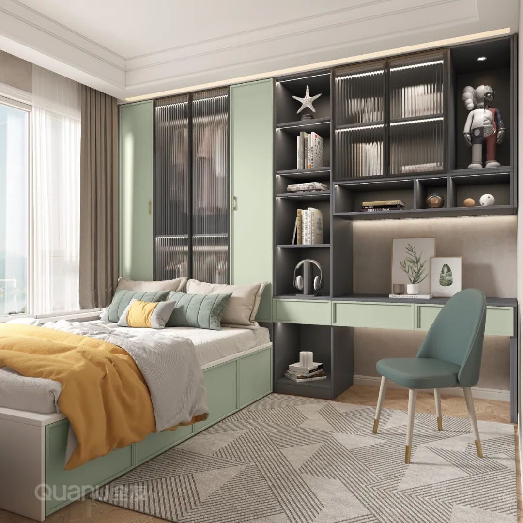 全友定制衣柜整体效果图,全友定制6平米衣柜