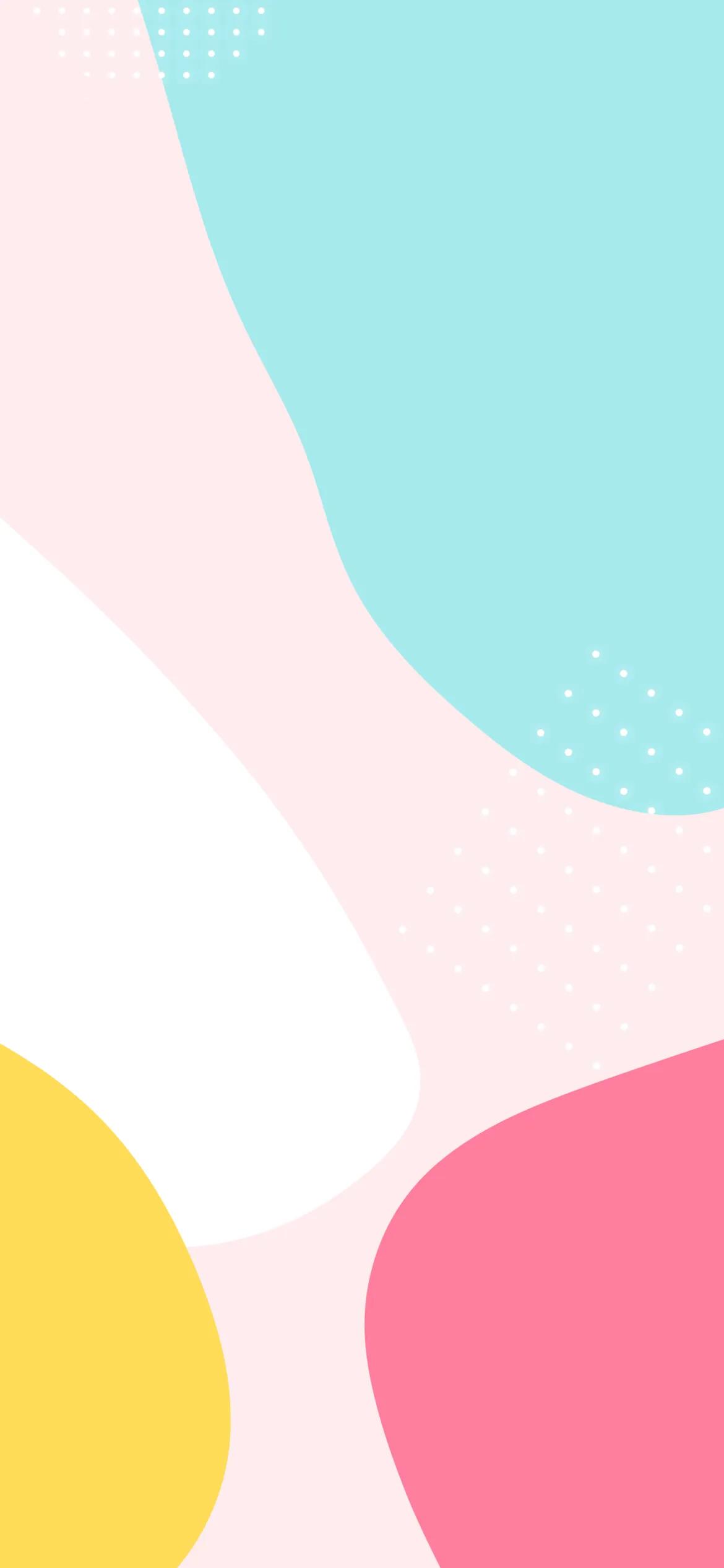 精美彩色上蓝下红壁纸,手机壁纸彩色粉末