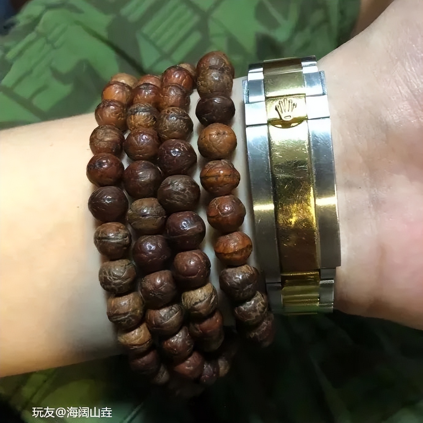 盘了五年的凤眼菩提,盘玩八年的凤眼菩提