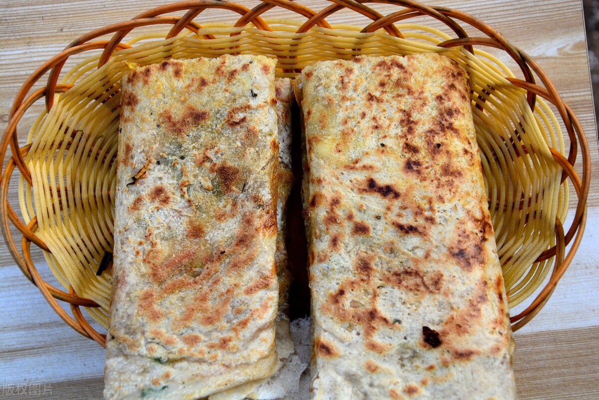 滕州菜煎饼面糊怎么调,滕州菜煎饼店