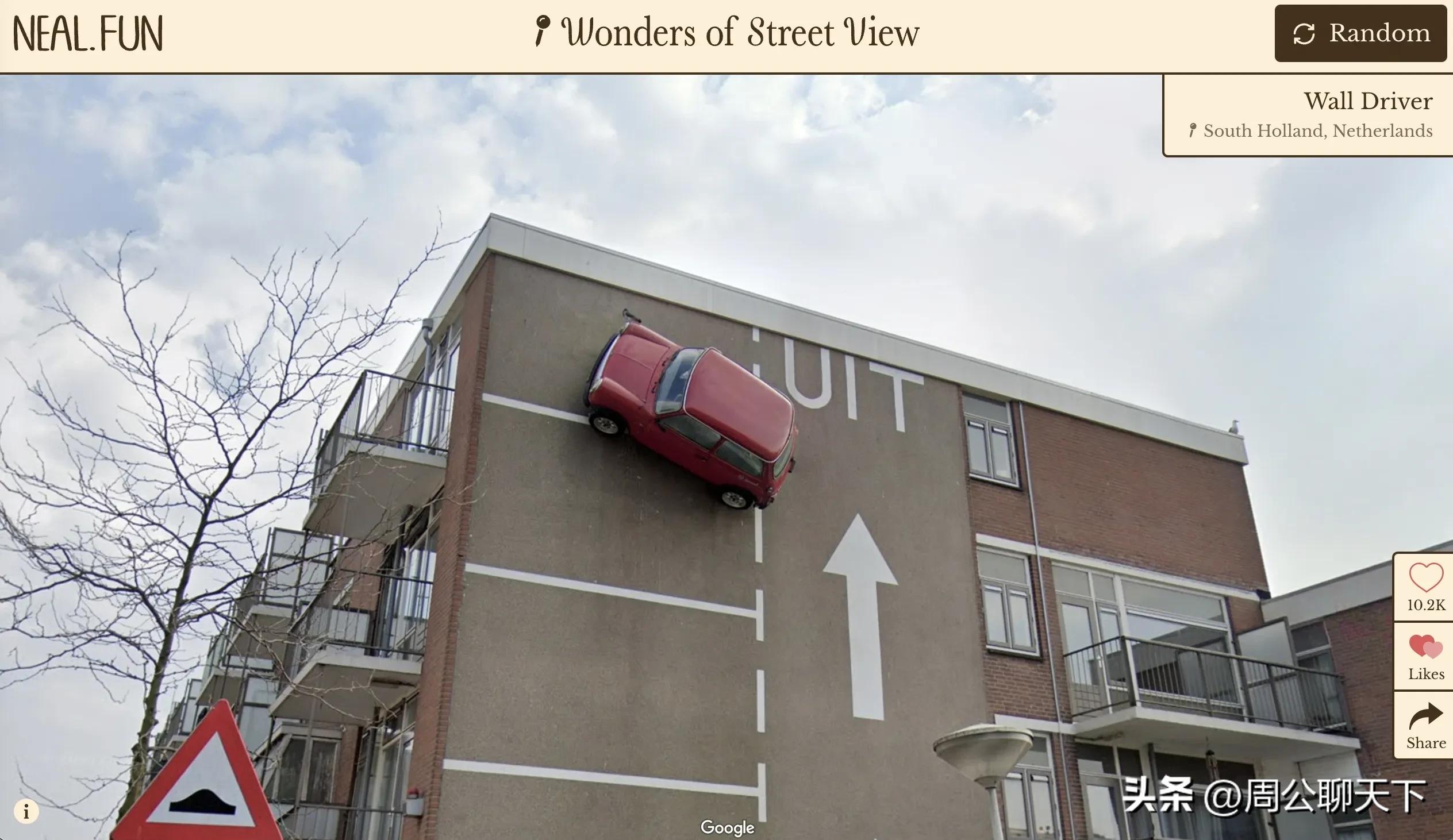 谷歌地图诡异街景,谷歌地图不能用了