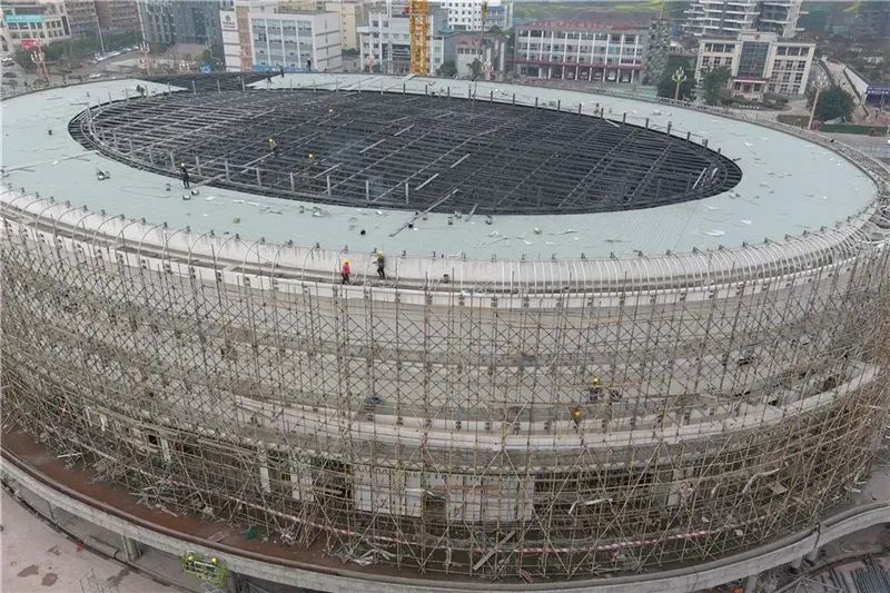 【新征程新时代·促发展】乐山：场馆建设春潮涌“虎力”全开加速跑